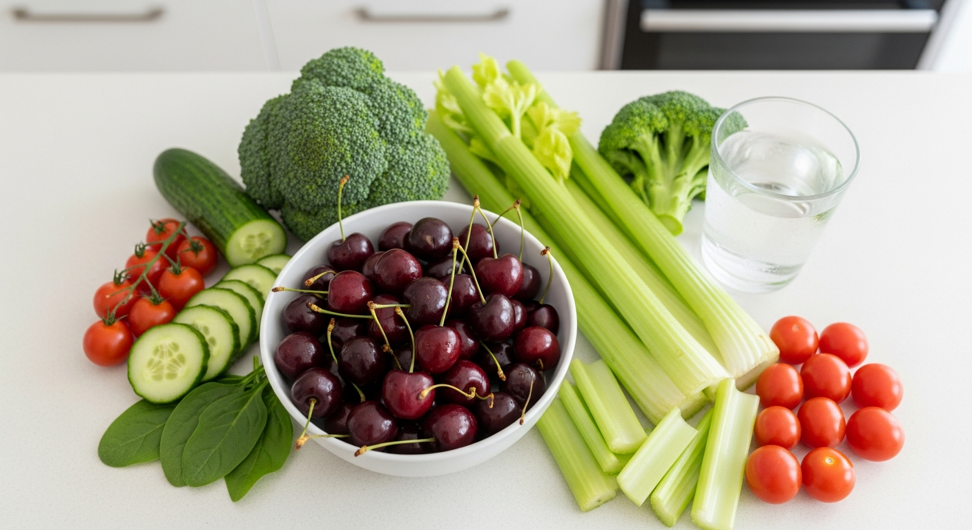 Gout friendly diet and foods